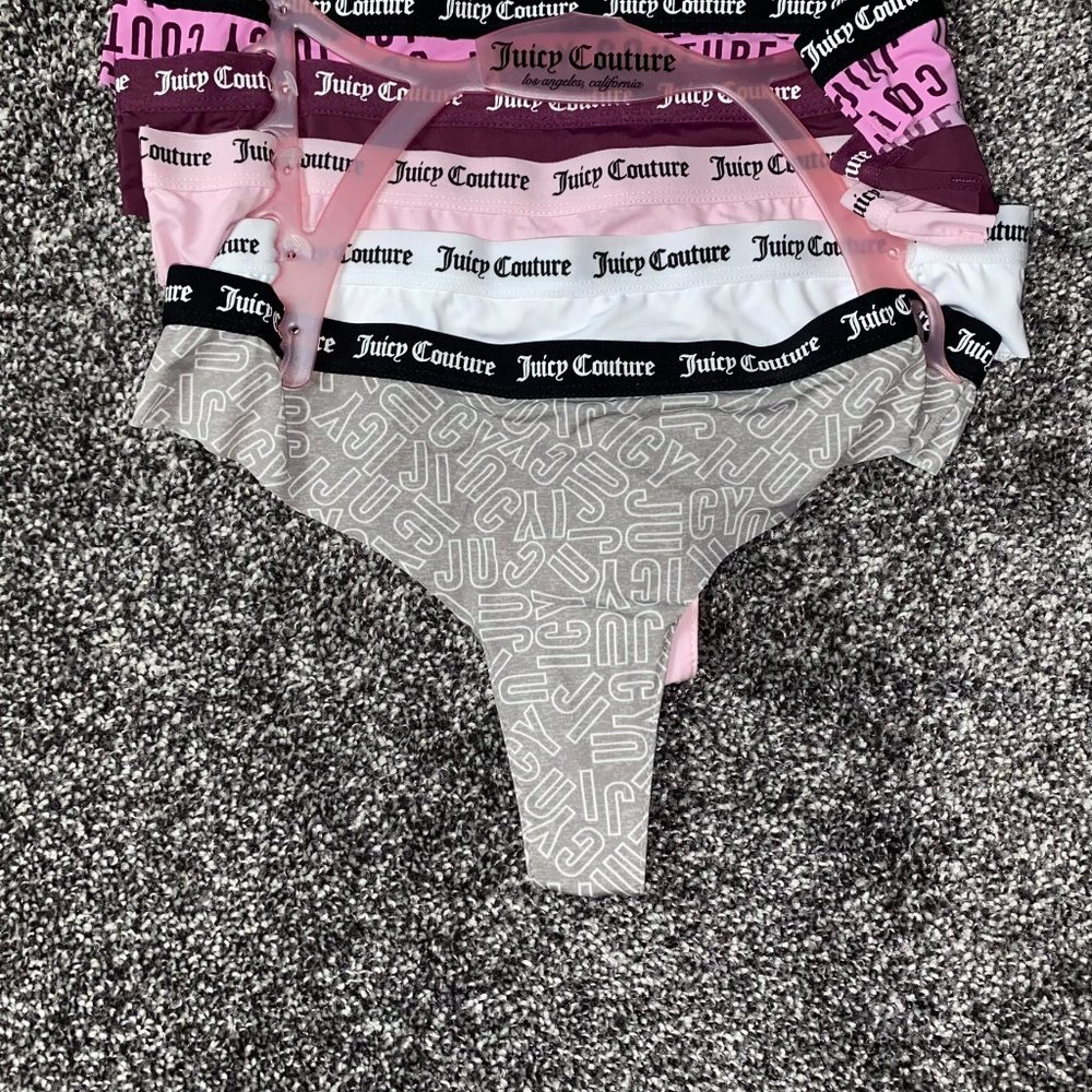 NWOT Juicy Couture No Panty Lines Thong Panties Size Medium
